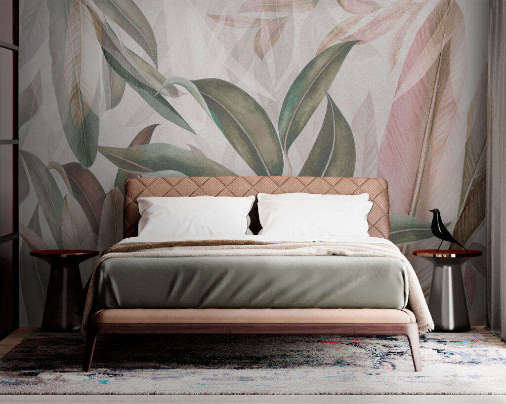 Long leaves in pastel — interior 2