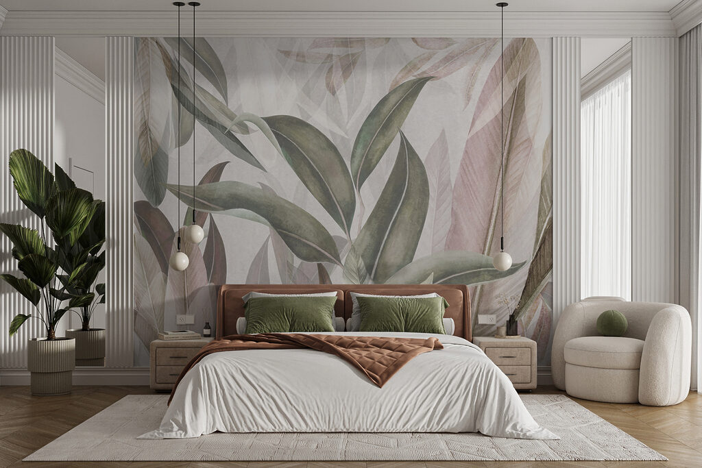 Long leaves in pastel — interior 3