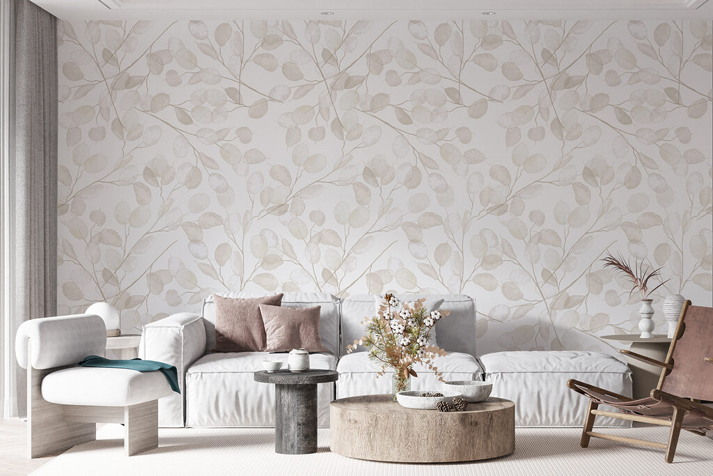 Repeating pale leaf sprigs — interior 9