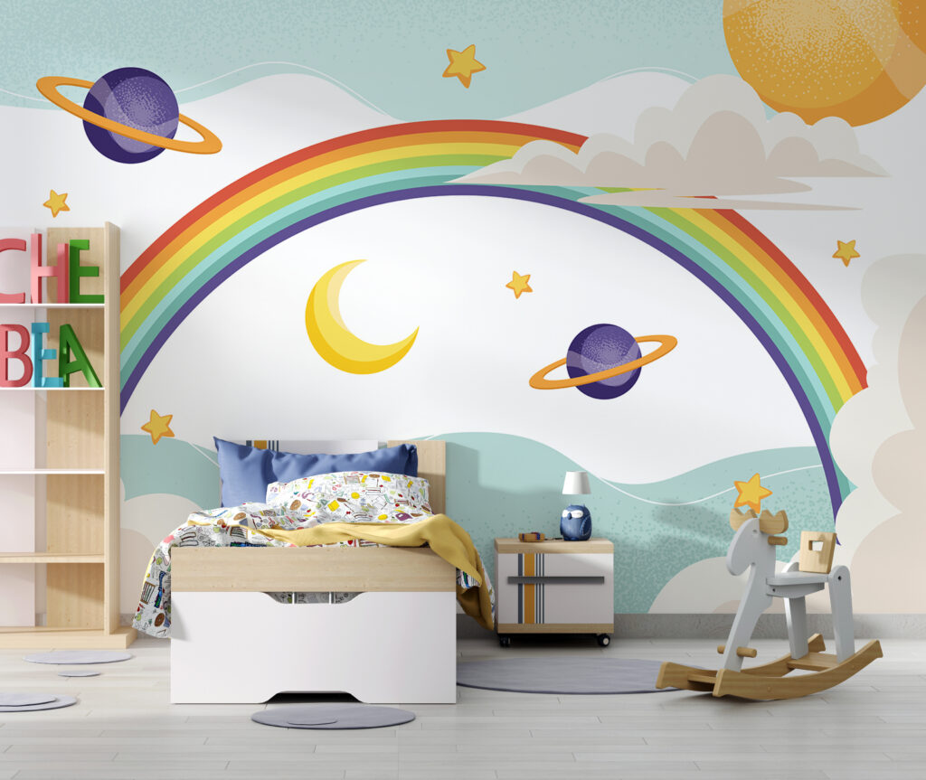 Rainbow among planets — interior 2