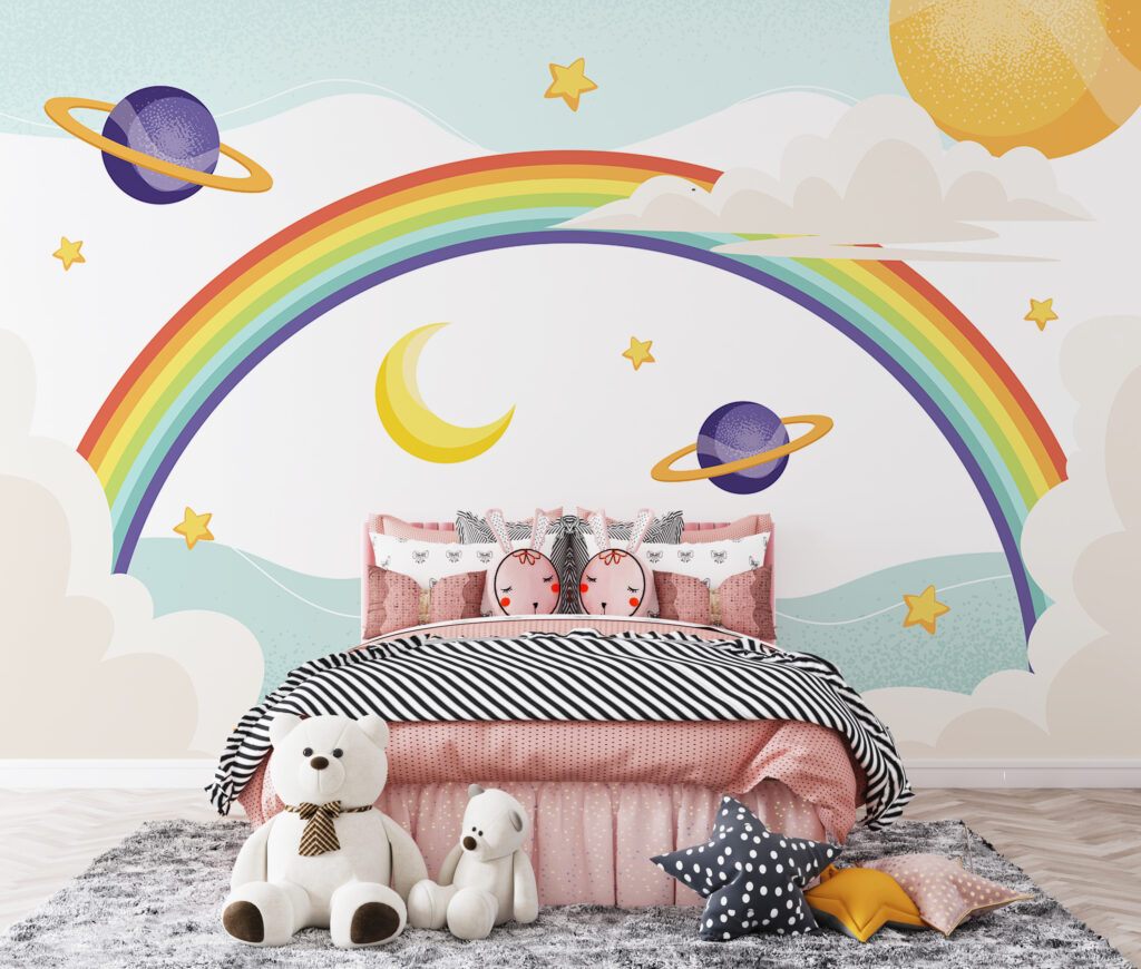 Rainbow among planets — interior 1
