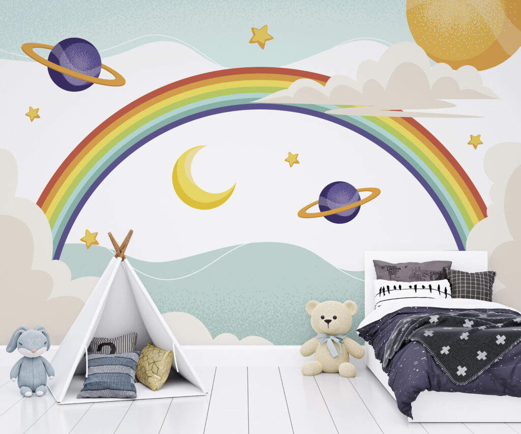 Rainbow among planets — interior 4