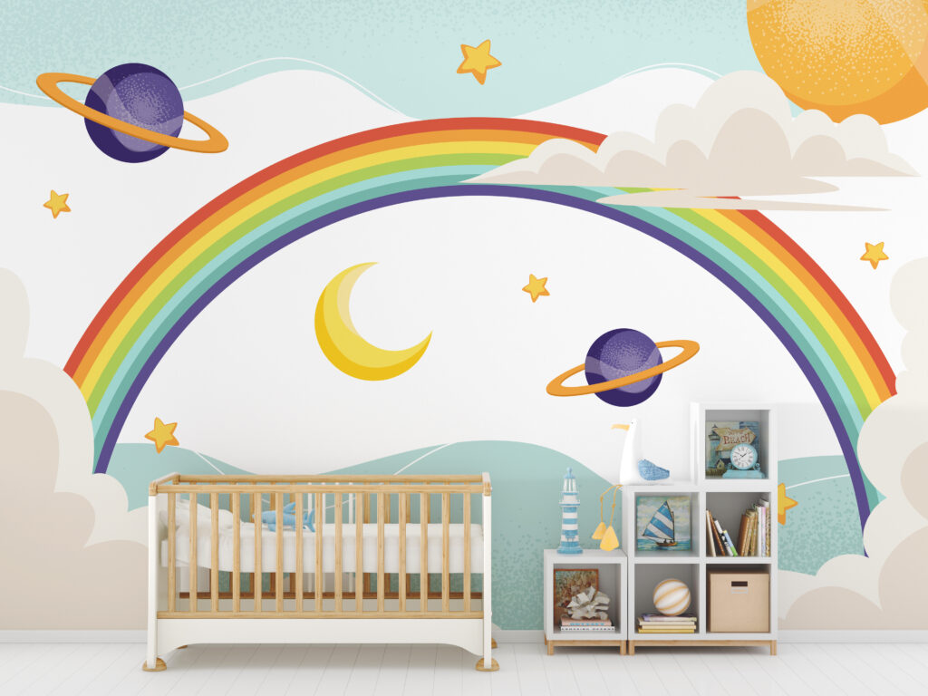 Rainbow among planets — interior 5