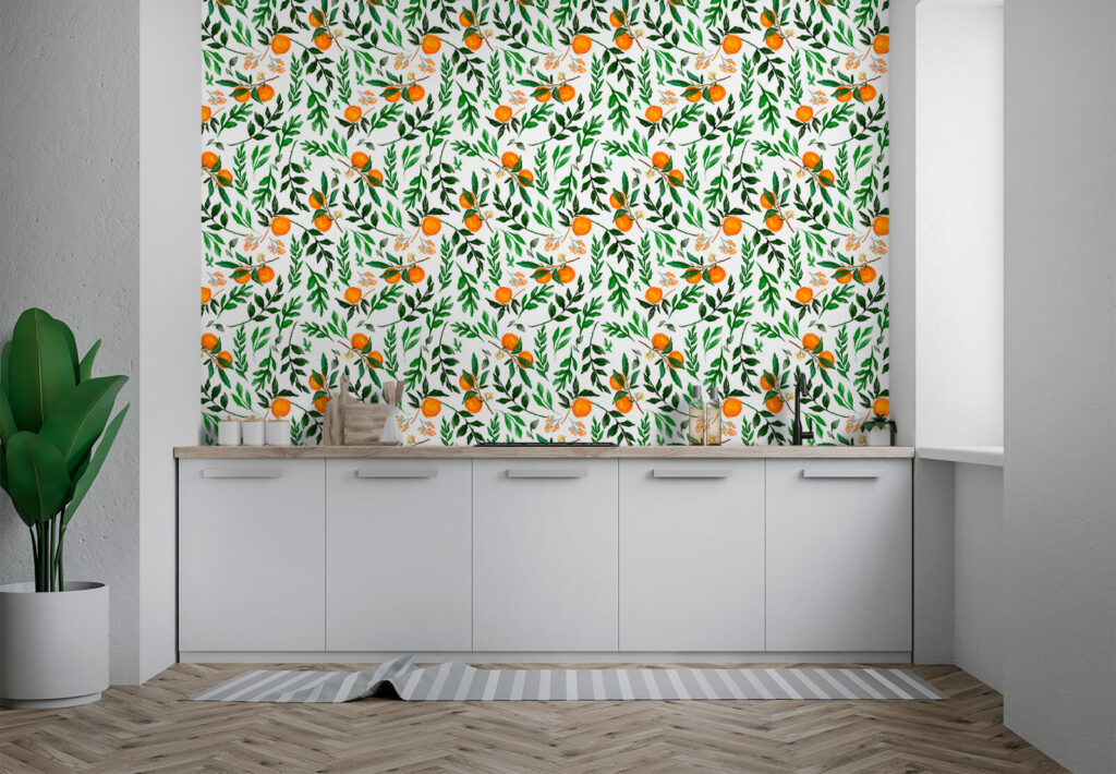 Oranges among leaves — interior 2