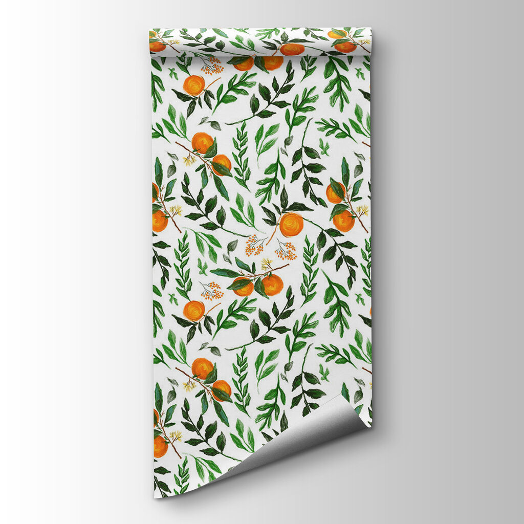Oranges among leaves — product view