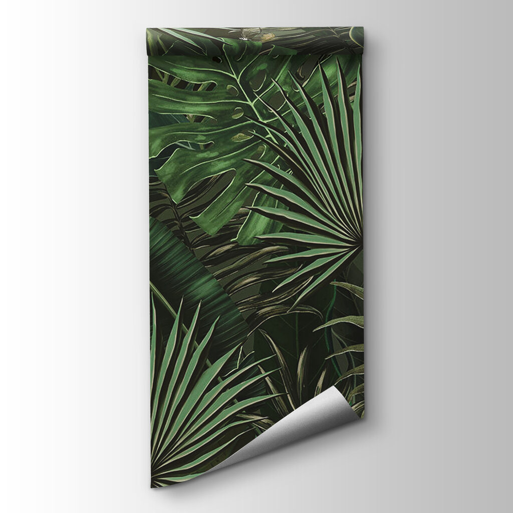 Jungle fans on black — product view