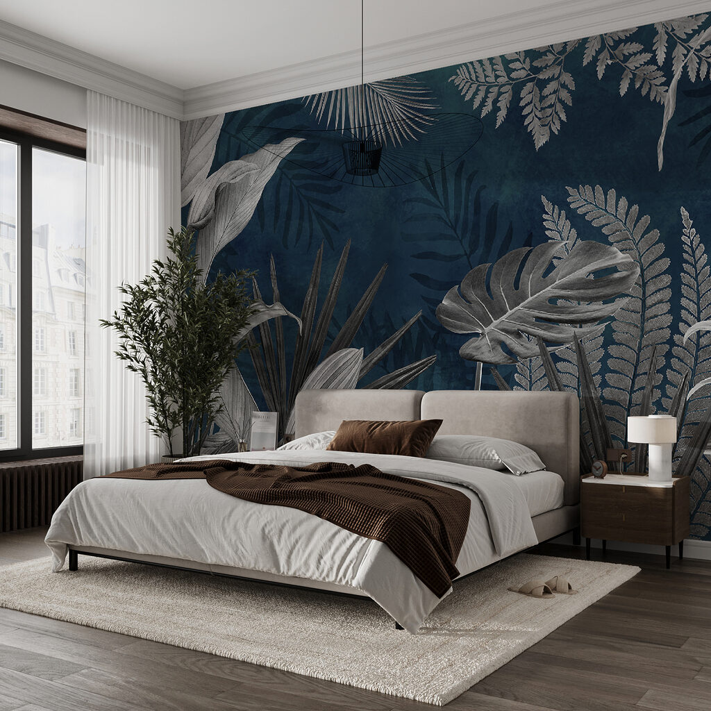 White leaves on petrol — interior 4