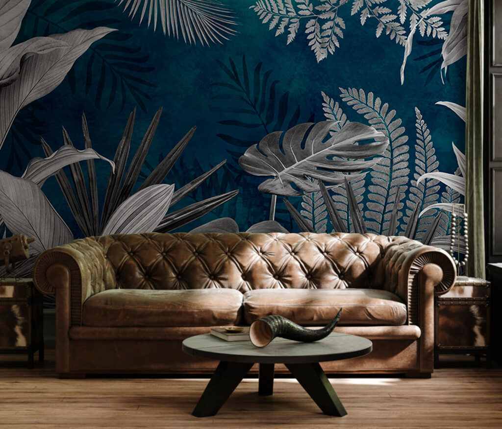White leaves on petrol — interior 2