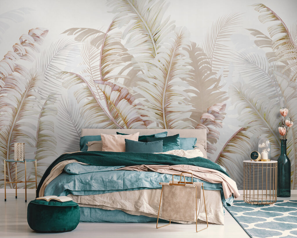 Fine palm fronds — interior 2