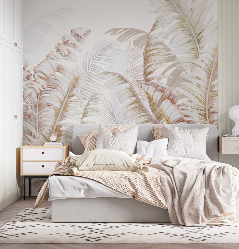 Fine palm fronds — interior 1