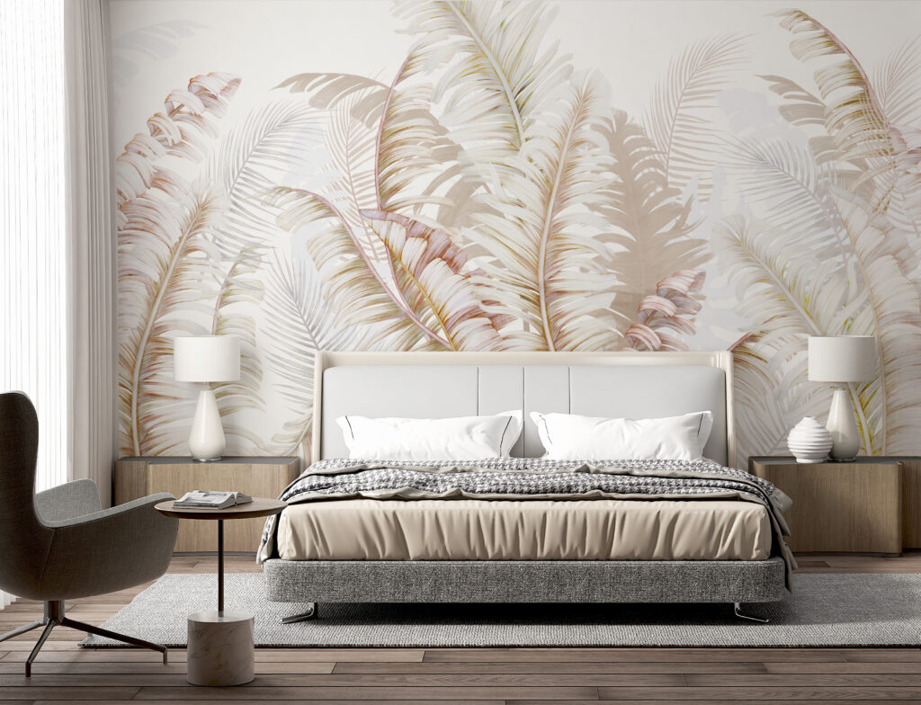 Fine palm fronds — interior 3