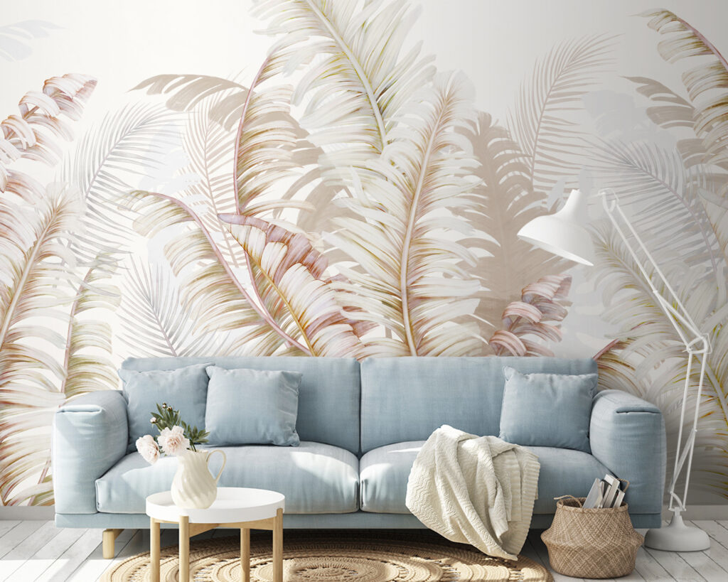 Fine palm fronds — interior 5