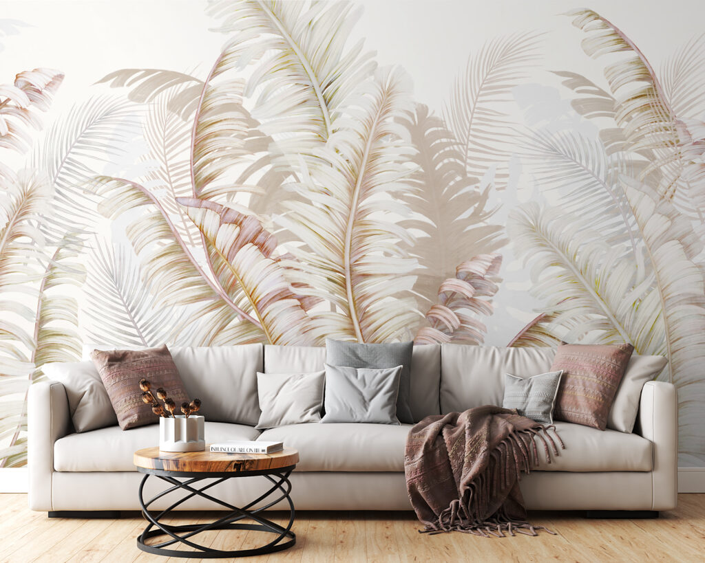 Fine palm fronds — interior 4