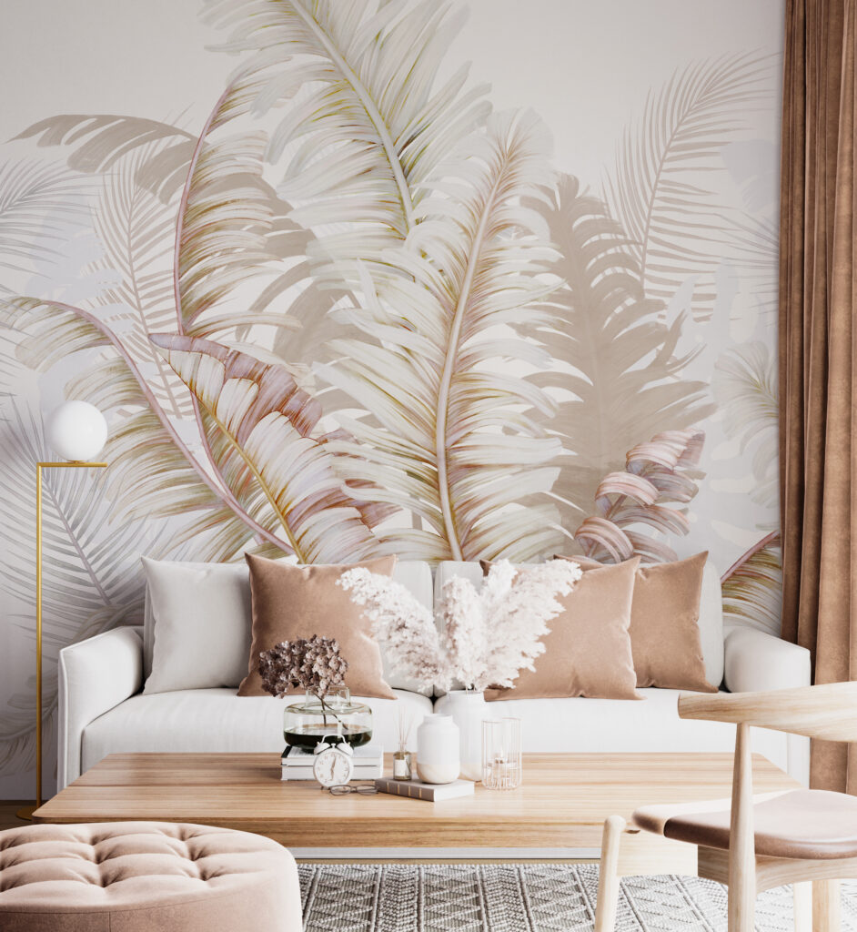 Fine palm fronds — interior 6