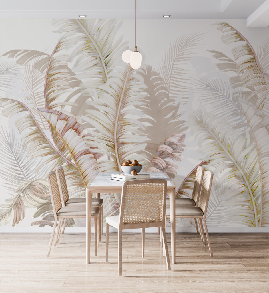 Fine palm fronds — interior 8