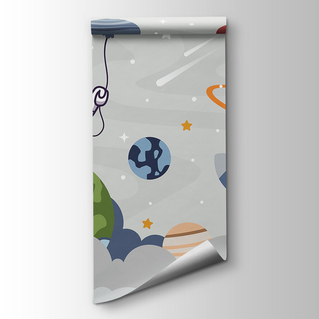 Astronauts among playful planets — product view