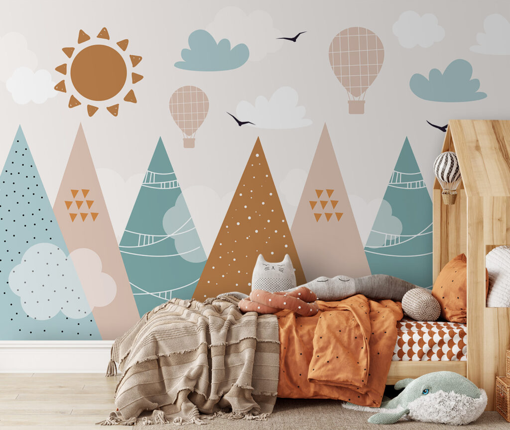 Mountain Balloon Parade in an interior