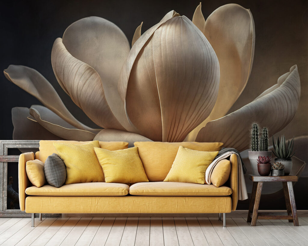Magnolia in warm shadow — interior 1