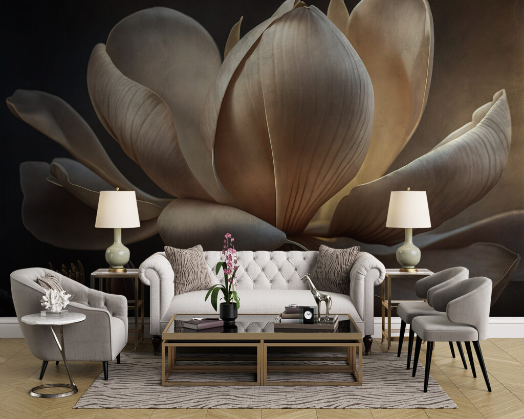 Magnolia in warm shadow — interior 2