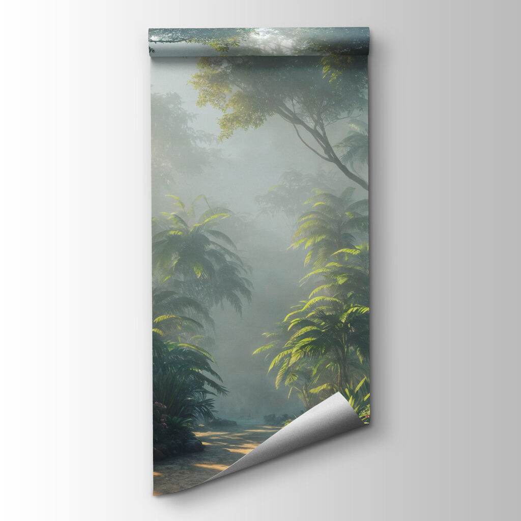 Morning jungle path — product view