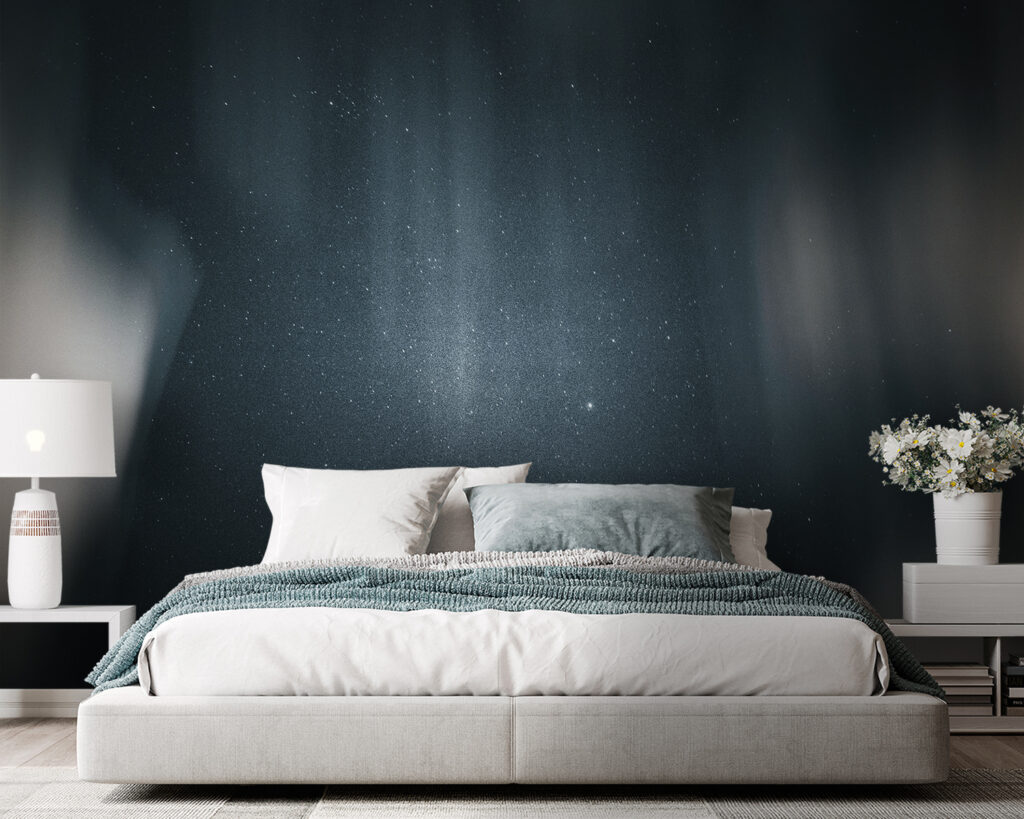 Light trails in mist — interior 1