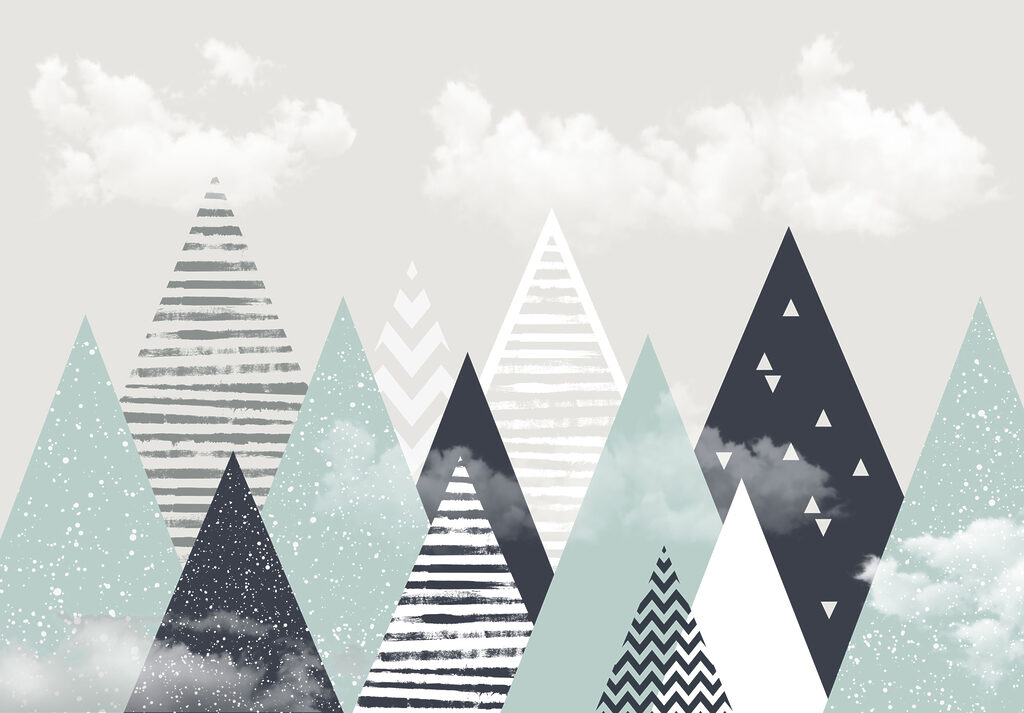 Mountain Patchwork — full design