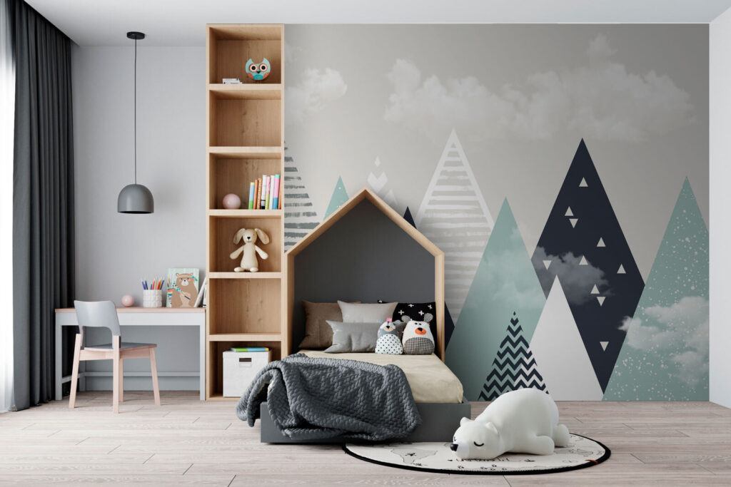 Mountain Patchwork in an interior