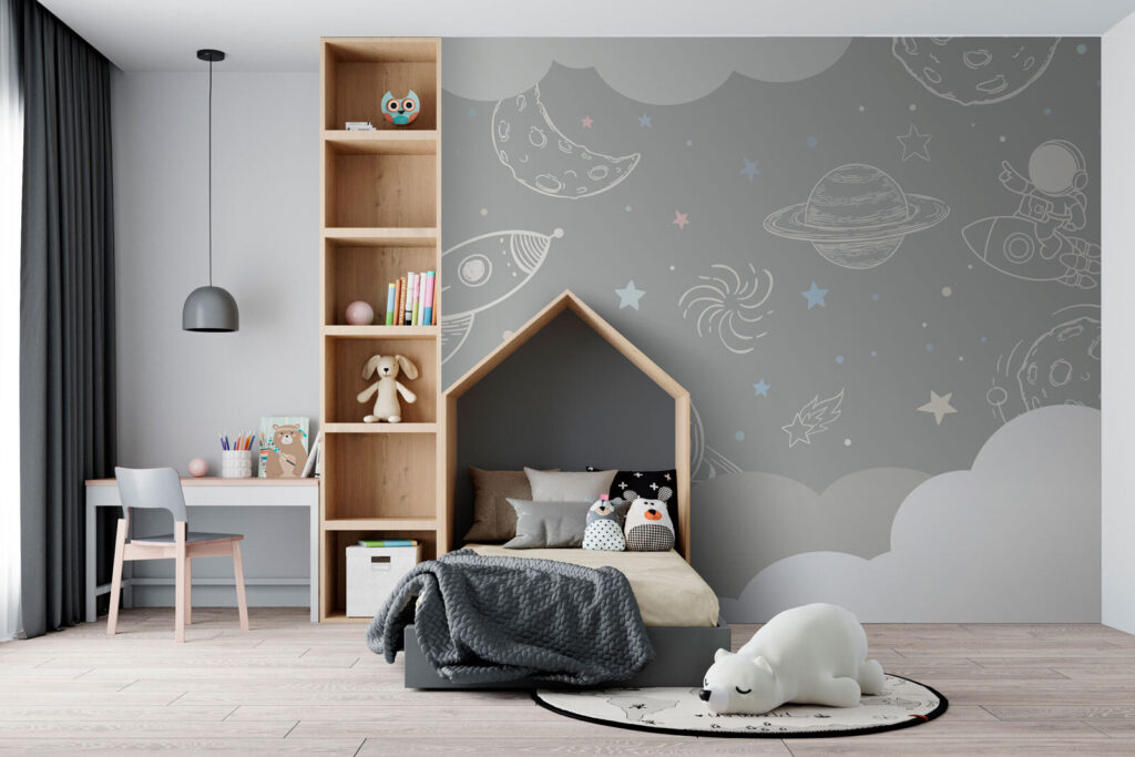 Space Doodles in an interior