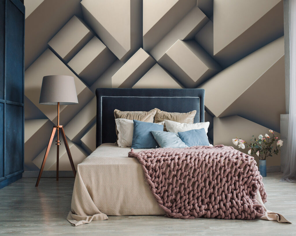 Grey angular blocks — interior 2