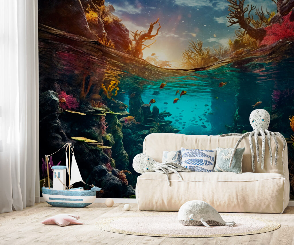 Coast above, reef below — interior 3