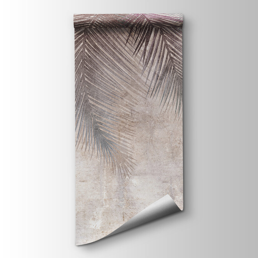 Dark palm fronds — product view