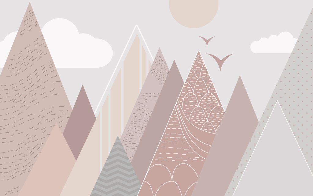 Patterned Peaks — full design