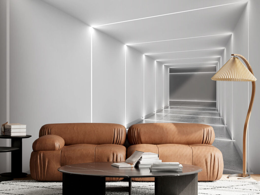 White light tunnel — interior 2