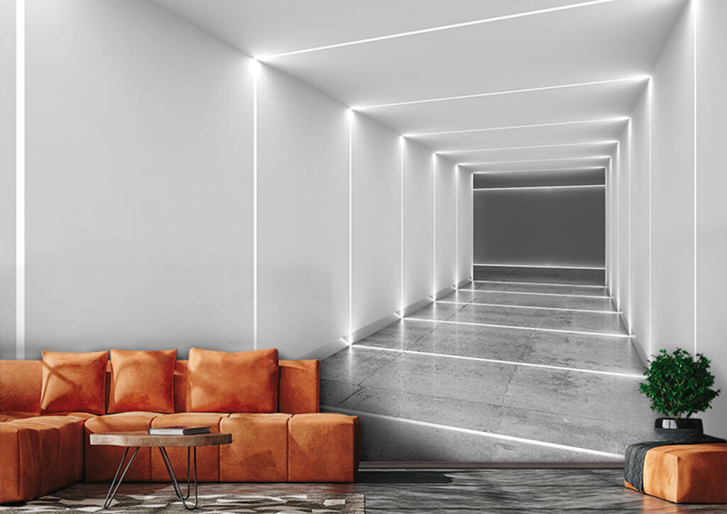 White light tunnel — interior 1