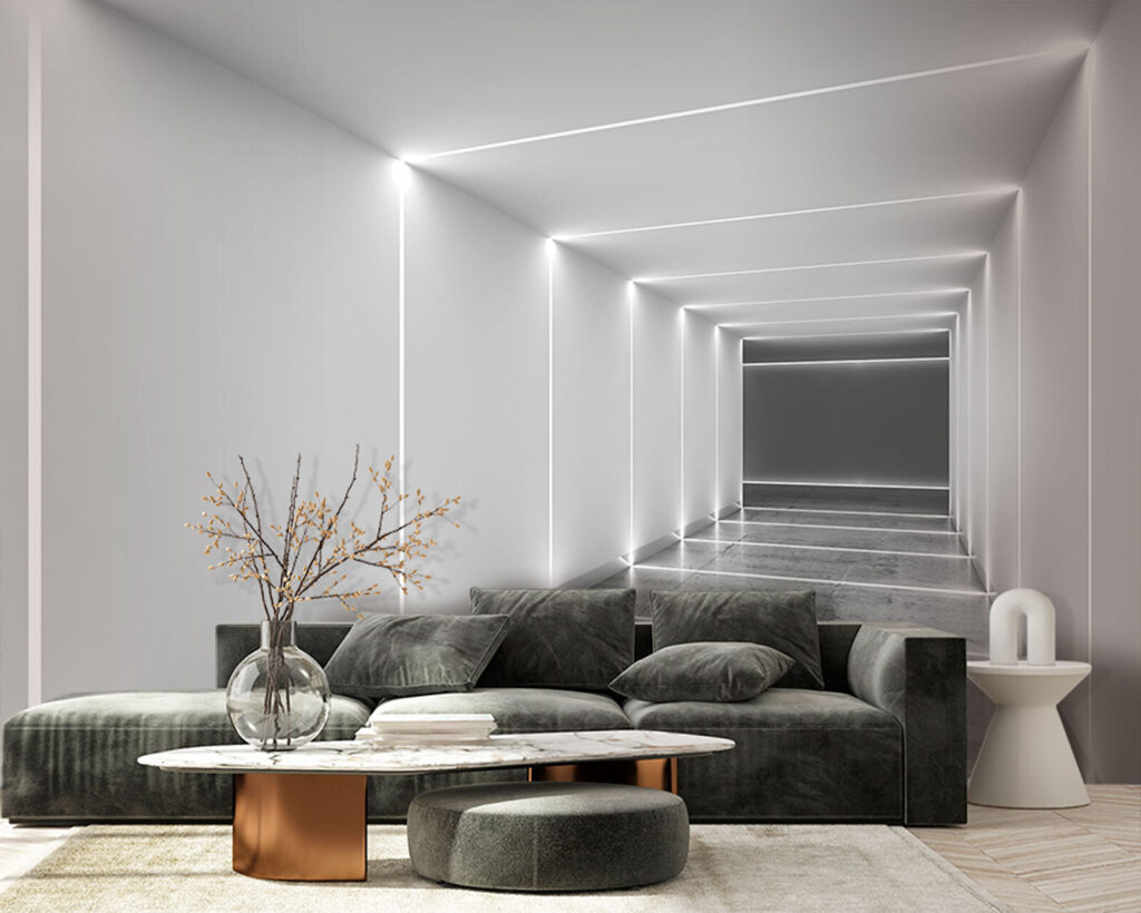White light tunnel — interior 3
