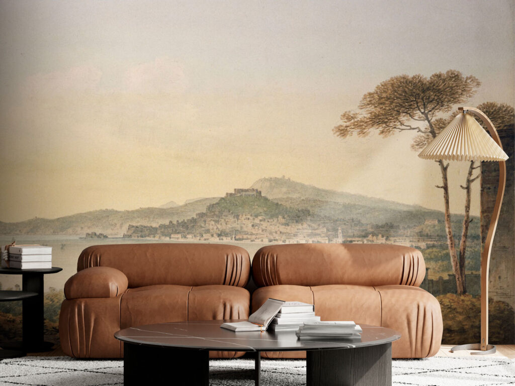 Town above the bay — interior 1