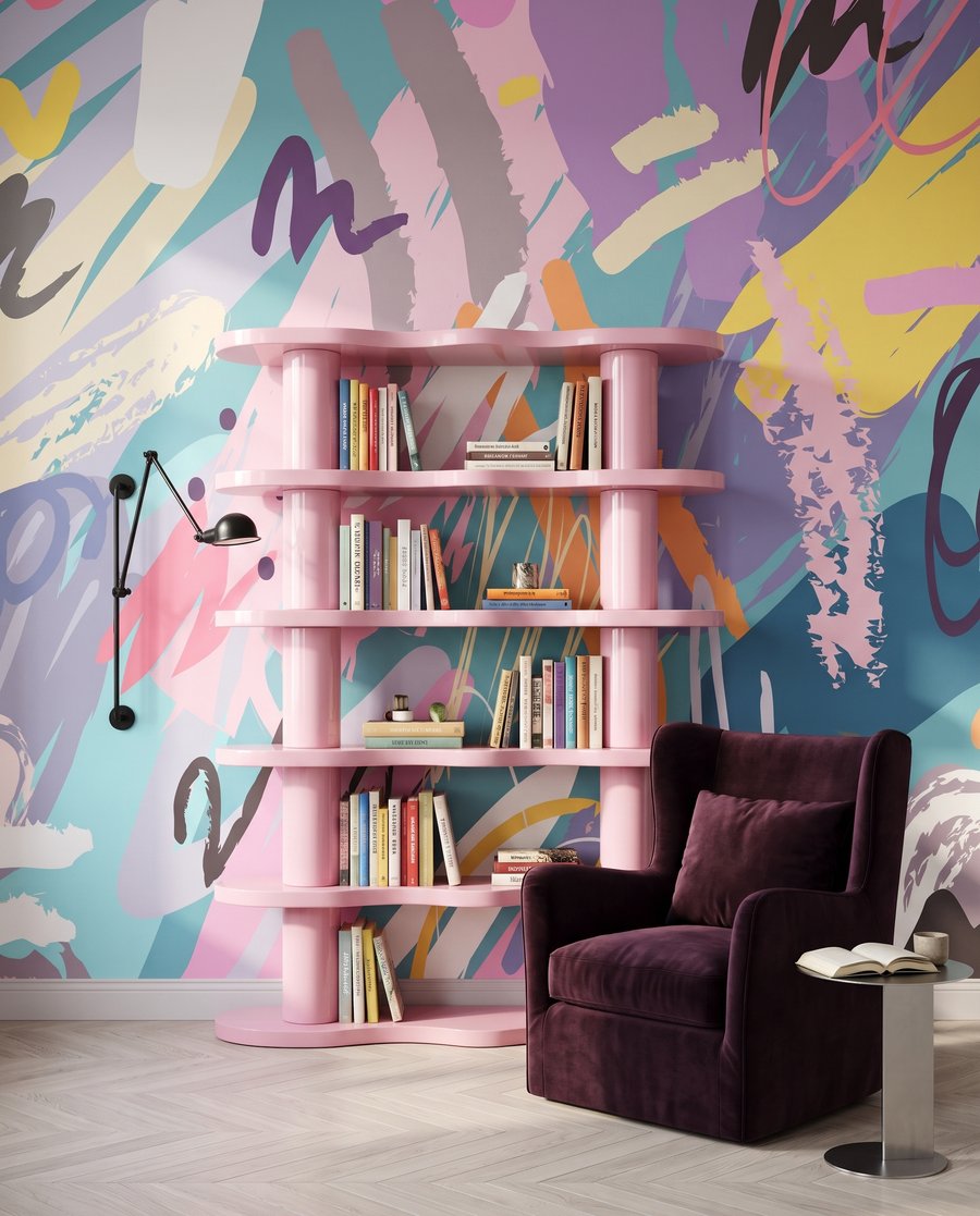 Colour Scribbles — interior 1