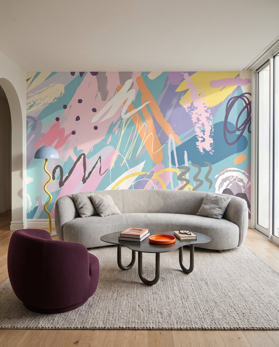 Colour Scribbles — interior 3