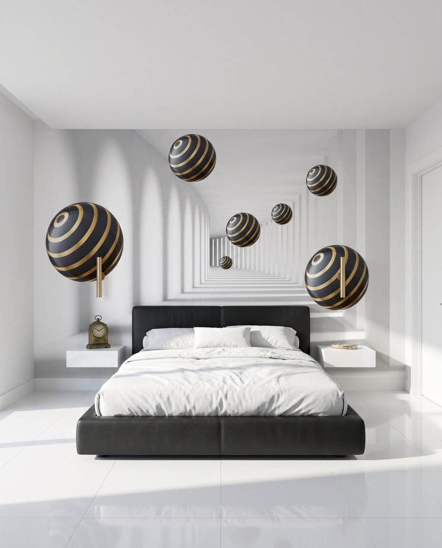 Floating Spheres — interior 2