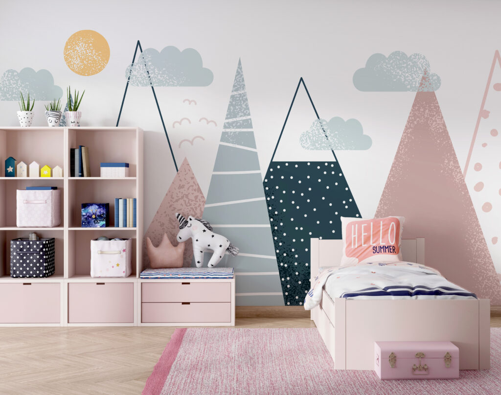 Pastel peaks and patterns — interior 1