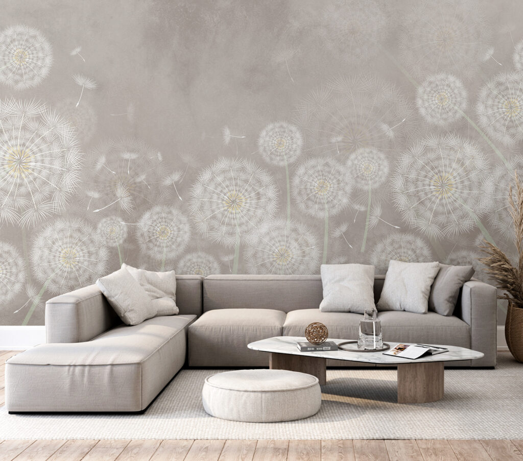Scattered seed heads — interior 1