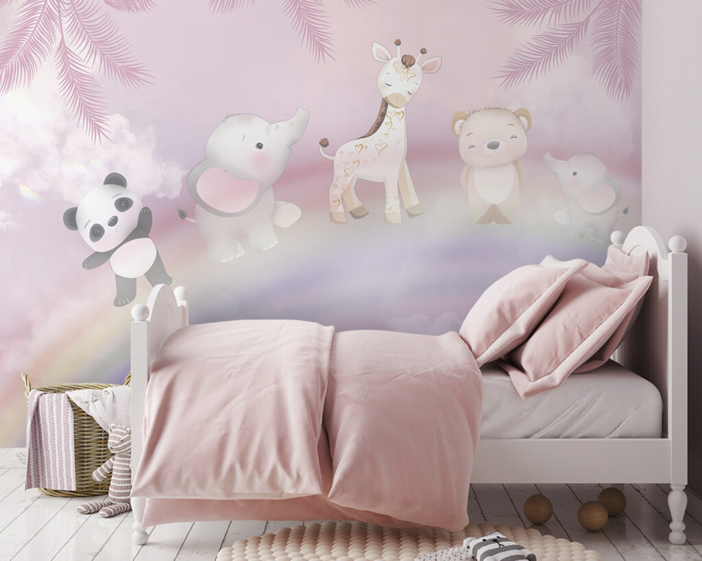 Animals on a rainbow — interior 1
