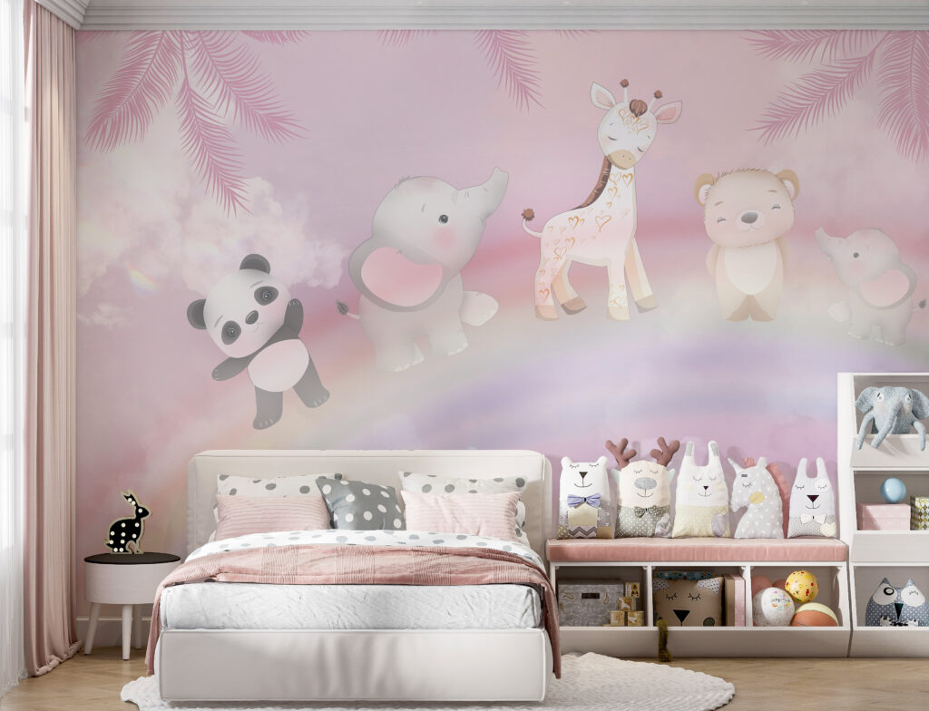 Animals on a rainbow — interior 5