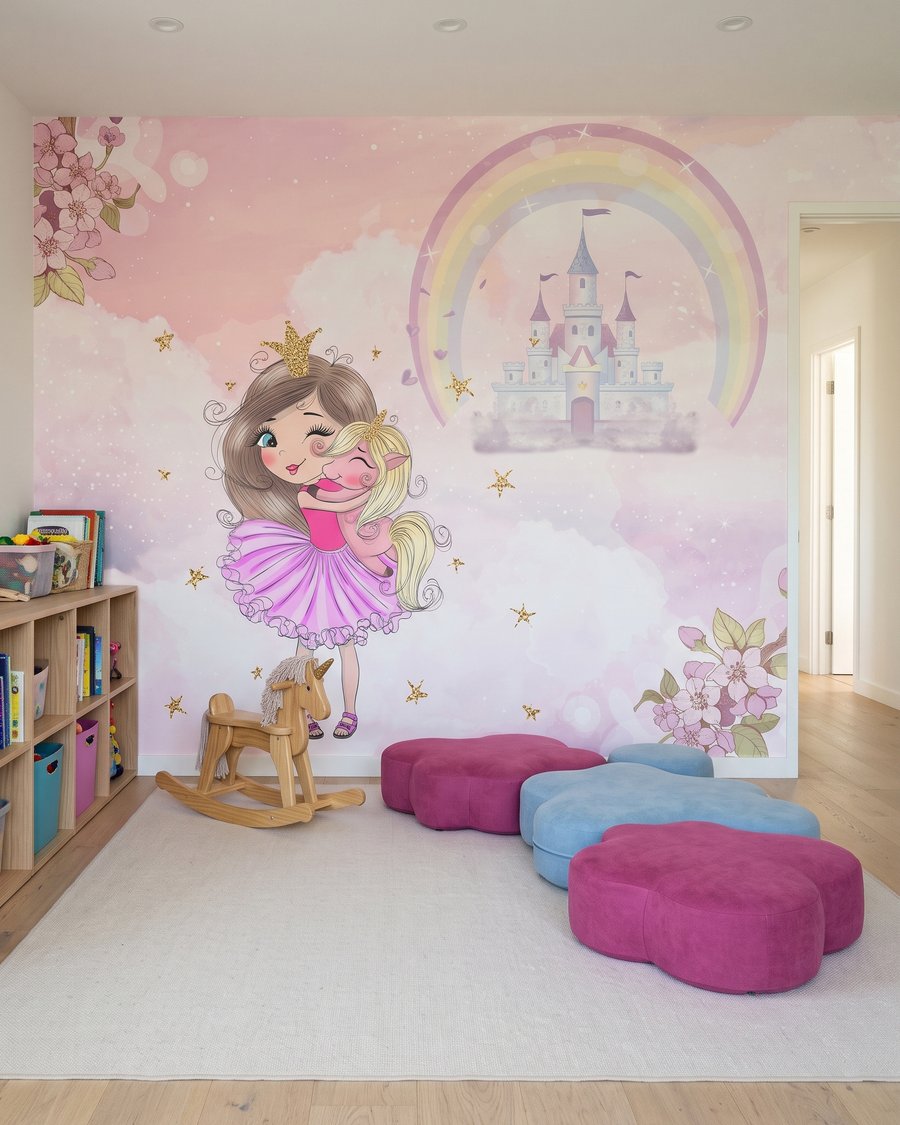 Rainbow Castle Dreams in an interior