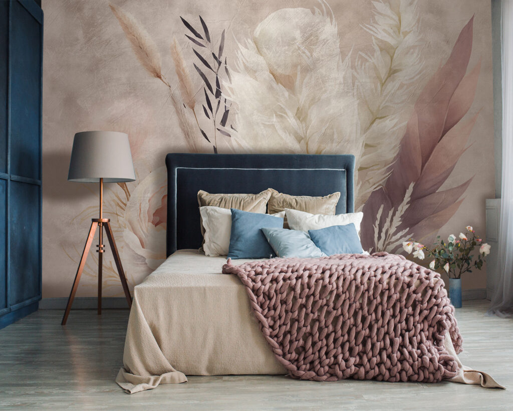 Rose among dry grasses — interior 1
