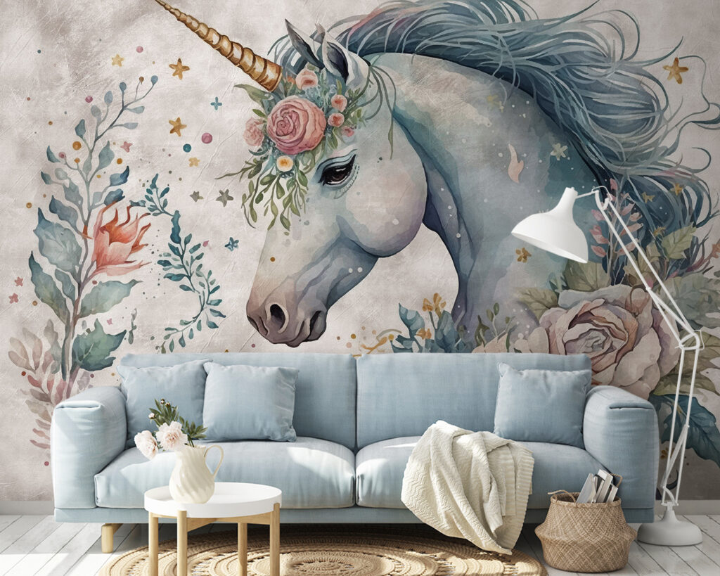 Unicorn Garden Portrait — interior 4