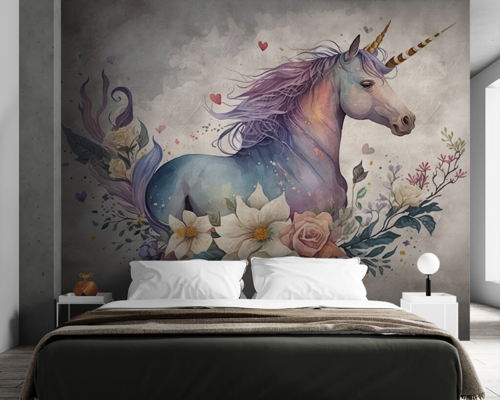 Unicorn among roses — interior 2