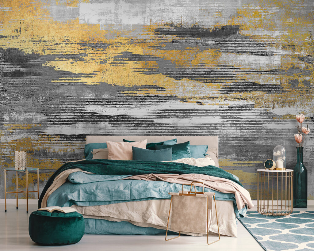 Yellow strokes between greys — interior 2