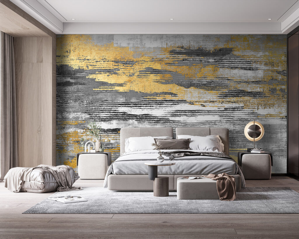 Yellow strokes between greys — interior 3