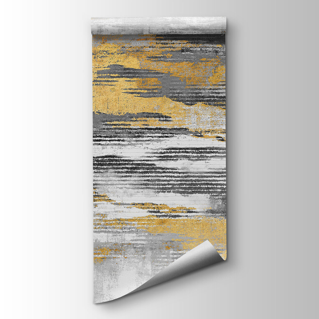 Yellow strokes between greys — product view
